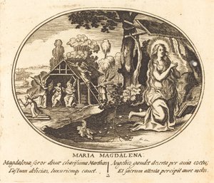Maria Magdalenan katumus tekijältä Balthasar Moncornet