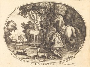 Pyhän Hubertin visio