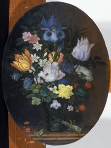 Asetelma kukkien kanssa, 1622 tekijältä Balthasar van der Ast
