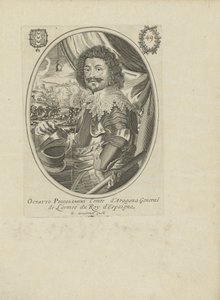 Prinssi Octavio Piccolominin muotokuva 1599-1656, Amalfin herttua, n. 1650.