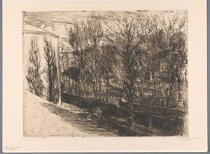 Näkymä studioltani (alkuperäinen nimi esineessä) Panoraama (otsikko esineessä)