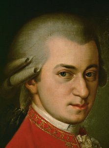 Wolfgang Amadeus Mozart ... (öljy kankaalle)