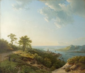 Näkymä Heidelbergiin, 1837