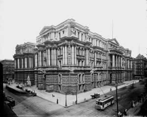 City Hall and County Building, Chicago, Illinois, Yhdysvallat