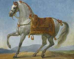 Marengo, ranskalaisen Napoleon I:n hevonen par Gros, Antoine Jean, Baron