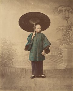 Kantonin nainen, 1870-luku. tekijältä Baron Raimund von Stillfried
