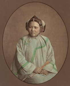 Lanxchow-tyttö, 1870-luku. tekijältä Baron Raimund von Stillfried