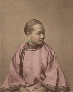 Tyttö Shanghaista 1870-luvulta.