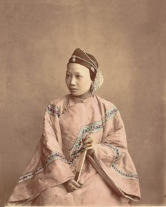 Lanxchow-tyttö, 1870-luku. tekijältä Baron Raimund von Stillfried