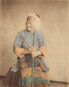 Vanha kerjäläinen, 1870-luku.