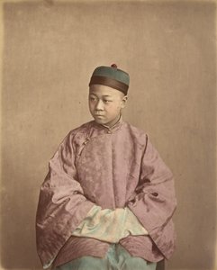 [Nuori kiinalainen herrasmies], 1870-luku. tekijältä Baron Raimund von Stillfried