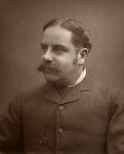 Alfred E Watson, brittiläinen teatterikriitikko, 1886 tekijältä Barraud