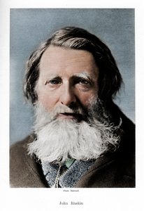 John Ruskin, englantilainen kriitikko, runoilija ja taiteilija, 1880-luku