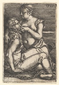 Cimon ja Pero, 1600-luvun puoliväli. tekijältä Barthel Beham