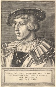Keisari Ferdinand I, 1500-luku. tekijältä Barthel Beham