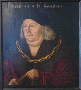 Baijerin herttua Albrecht IV Viisas tekijältä Barthel Beham