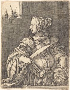 Judith Holofernesin pään kanssa tekijältä Barthel Beham
