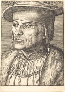 Leonard von Eck tekijältä Barthel Beham
