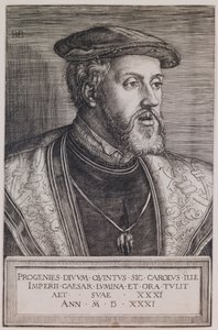 Charles Quintin muotokuva tekijältä Barthel Beham