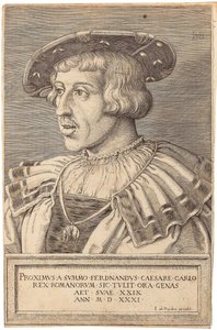Keisari Ferdinand I:n muotokuva 1503-1564, 1531. tekijältä Barthel Beham