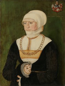Magdalena Pittchinin muotokuva, 1528. tekijältä Barthel Beham