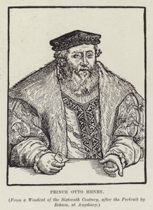 Otto Heinrich, vaaliruhtinas Palatinus tekijältä Barthel after Beham