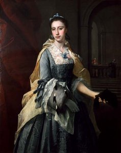 Muotokuva Catherine Haversista (öljy kankaalle) tekijältä Barthelemy (attr. to) Du Pan