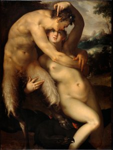 Jupiter ja Antioppi (maalaus, n. 1596)