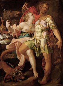 Ulysses ja Circe, noin 1580-1585