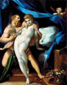 Venus ja Maia tekijältä Bartholomaeus Spranger