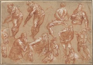 Kuvatutkimukset tekijältä Bartholomaeus Spranger after Jacopo Tintoretto