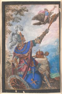 Allegoria maalauksesta Habsburgien talon alla tekijältä Bartholomäus Strobel d.Y.