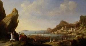 Rannikkomaisema Bileamin ja Aasin kanssa, 1634