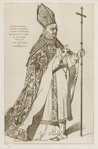 Philippe Rovenius, Philipopolin arkkipiispa, apostolinen kirkkoherra, Hollannin yhdistyneisiin provinsseihin, 1648-55. B Breenberghin maalauksen jälkeen