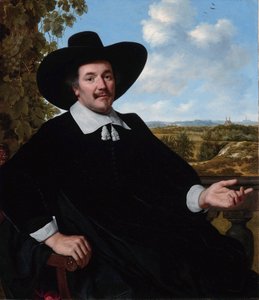 Lucas van Beeckin (n. 1602-1657) muotokuva (luultavasti) tekijältä Bartholomeus van der Helst