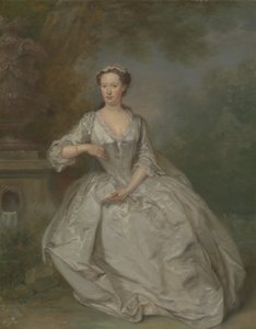 Nainen kirjan kanssa, n. 1730-40 (öljy kankaalle)
