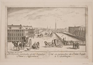 Frederiksholm kanava, t.v. Prinssin kartano