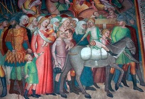 Fresko San Gimignanossa, 1300-luku
