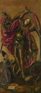 Pyhä Mikael voitti paholaisen, 1468