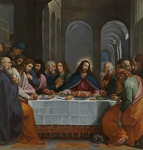 Viimeinen ehtoollinen tekijältä Bartolomé Carducho