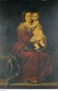 Bartolomé-Esteban Murillon jälkeen - Neitsyt ja lapsi, noin 1660 - noin 1699. tekijältä Bartolomé Esteban Murillo