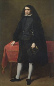 Muotokuva herrasmiehestä röyhelökauluksessa, noin 1670.