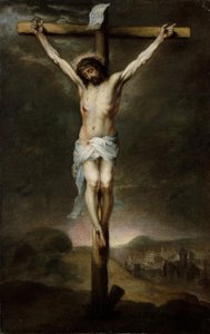 Ristiinnaulitseminen, n. 1675. tekijältä Bartolomé Esteban Murillo