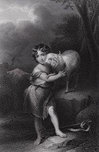 Infant St John tekijältä Bartolomé Esteban Murillo