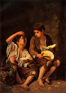 Melon Eaters, c1650, 1946. tekijältä Bartolomé Esteban Murillo