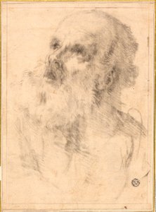 Vanhan miehen pää tekijältä Bartolomé Esteban Murillo