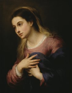Ilmestyskirjan Neitsyt Maria tekijältä Bartolomé Esteban Murillo