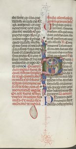 Missale: Fol. 208v: Kristuksen taivaaseenastuminen, 1469. tekijältä Bartolomeo Caporali