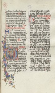 Missale: Fol. 270: Kristuksen esitys Simeonille, 1469. tekijältä Bartolomeo Caporali