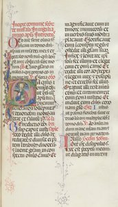 Missale: Fol. 327: Pyhä Bartolomeus, 1469 tekijältä Bartolomeo Caporali